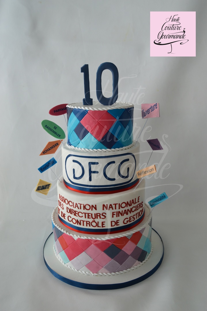 corporate cake alsace strasbourg haute couture gorumande